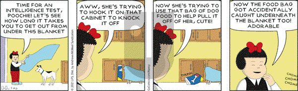 Nancy on Friday May 14, 2021 Comic Strip