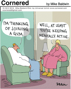 Cornered on Friday December 16, 2016 Comic Strip