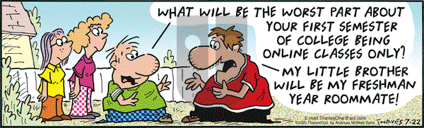 Frank and Ernest on Wednesday July 22, 2020 Comic Strip
