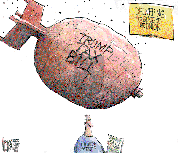 Matt Davies on Tuesday February 5, 2019 Comic Strip