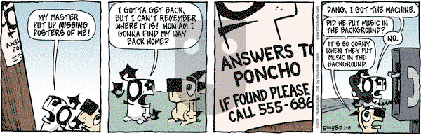 Pooch Cafe on Saturday January 8, 2011 Comic Strip