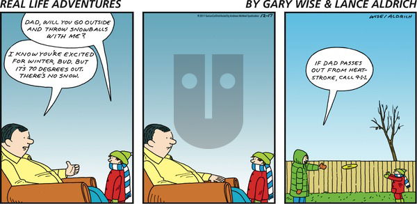 Real Life Adventures on Sunday December 17, 2017 Comic Strip