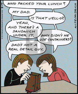 Real Life Adventures on Friday March 14, 2014 Comic Strip