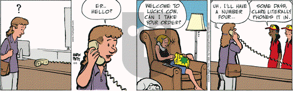 Lucky Cow on Tuesday June 6, 2006 Comic Strip