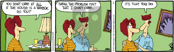 The Buckets on Monday January 7, 2013 Comic Strip