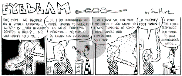 Eyebeam Classic on Wednesday April 23, 2025 Comic Strip