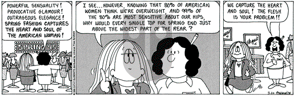 Cathy Classics on Tuesday June 6, 1995 Comic Strip