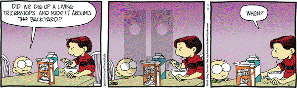 The Buckets on Monday April 15, 2019 Comic Strip