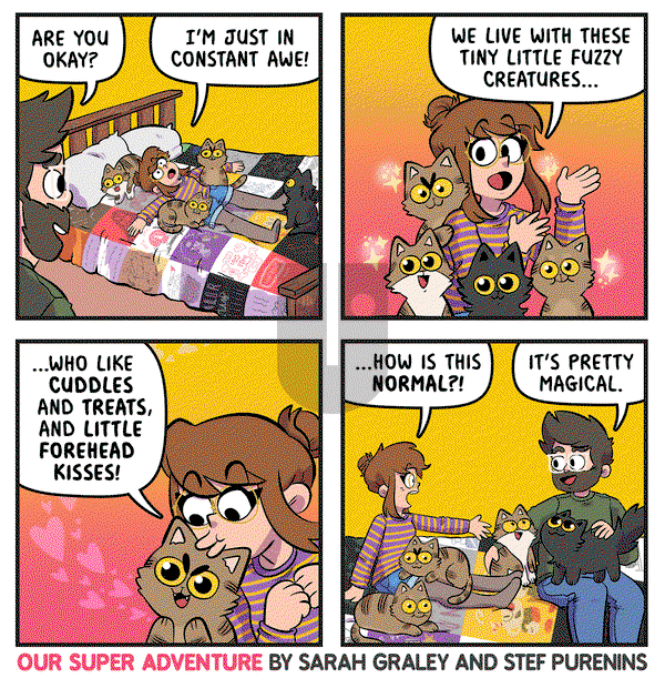 Our Super Adventure on Monday October 9, 2023 Comic Strip