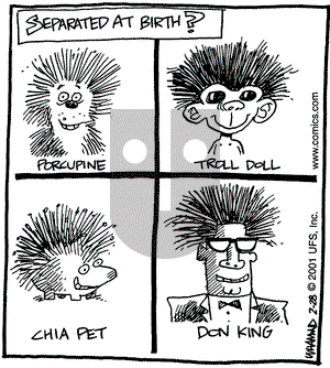 Reality Check on Wednesday February 28, 2001 Comic Strip