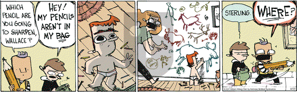 Wallace the Brave on Friday April 23, 2021 Comic Strip