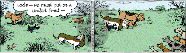 Fred Basset on Saturday March 4, 2017 Comic Strip