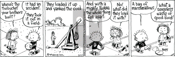 Cul de Sac on Monday March 17, 2008 Comic Strip