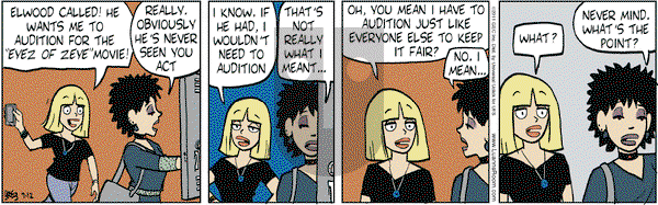 Luann on Monday September 12, 2011 Comic Strip