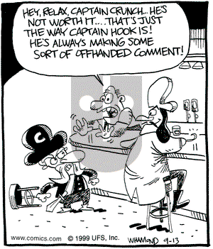 Reality Check - Monday September 13, 1999 Comic Strip