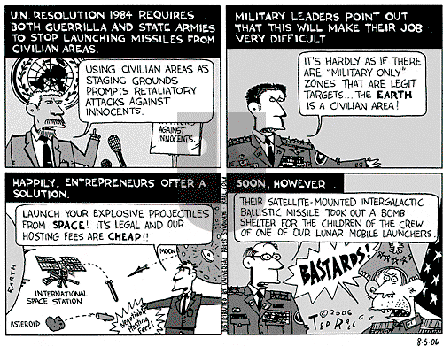 Ted Rall on Saturday August 5, 2006 Comic Strip