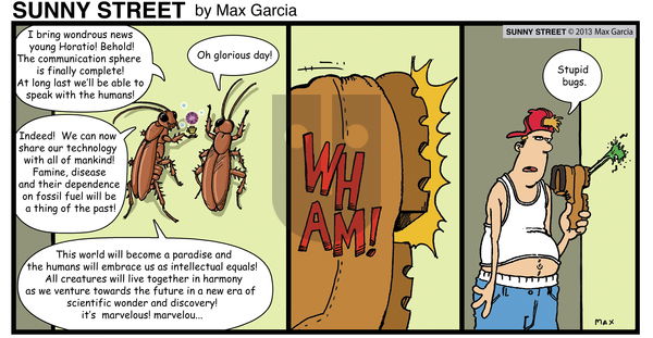 Sunny Street on Friday May 17, 2013 Comic Strip