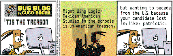 La Cucaracha on Saturday December 1, 2012 Comic Strip