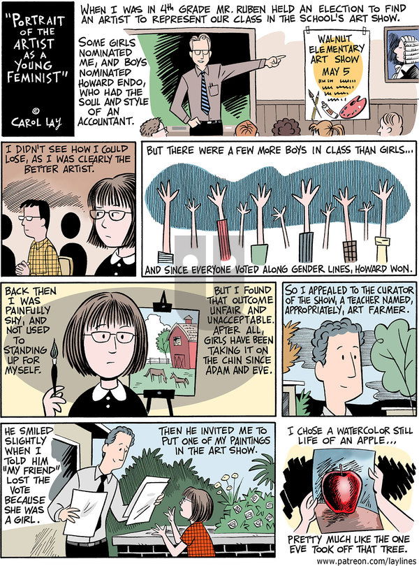 Lay Lines - Monday September 4, 2023 Comic Strip
