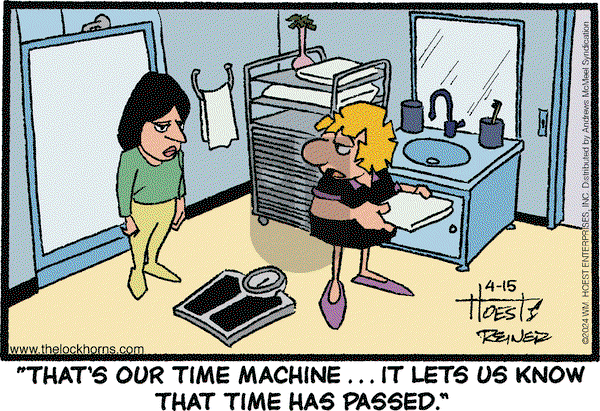 The Lockhorns - Monday April 15, 2024 Comic Strip