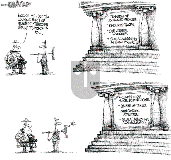 Matt Davies on Wednesday April 10, 2013 Comic Strip