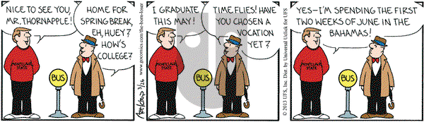 The Born Loser on Tuesday March 26, 2013 Comic Strip