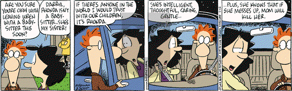 Baby Blues on Wednesday February 12, 2003 Comic Strip