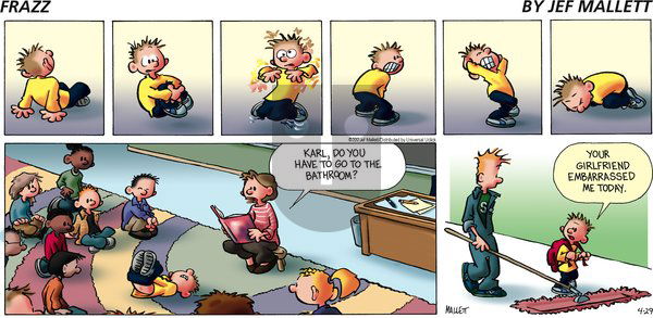 Frazz on Sunday April 29, 2012 Comic Strip