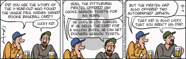 Tank McNamara - Wednesday February 5, 2025 Comic Strip