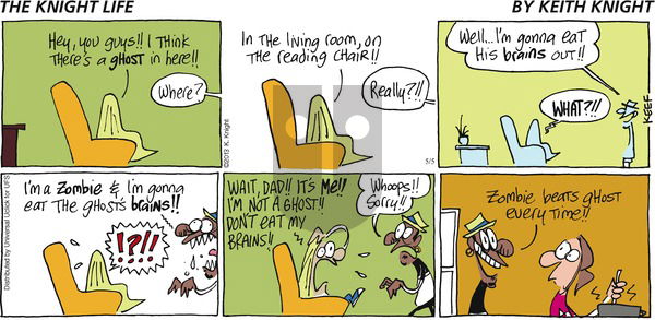 The Knight Life on Sunday May 5, 2013 Comic Strip