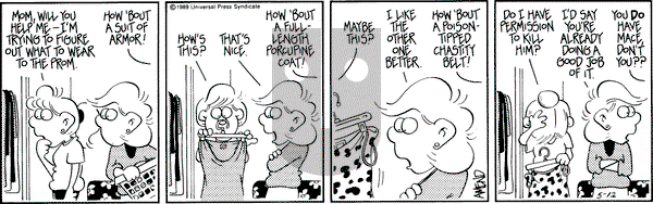 FoxTrot on Friday May 12, 1989 Comic Strip