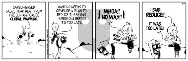 Cow and Boy Classics on Tuesday August 21, 2007 Comic Strip