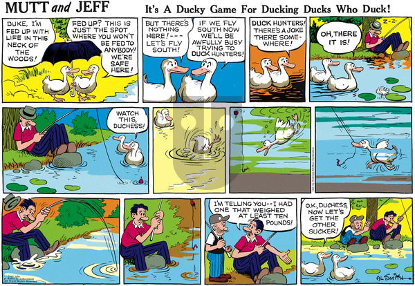 Mutt & Jeff - Sunday March 20, 2022 Comic Strip