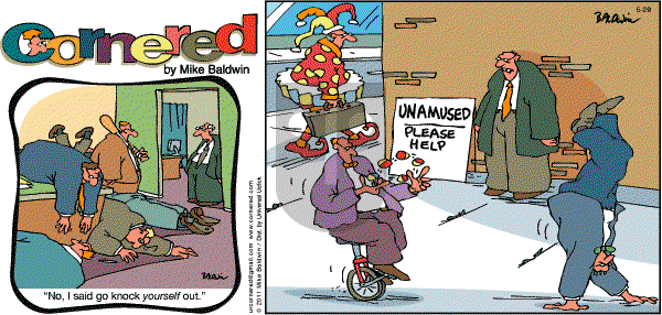 Cornered - Sunday May 29, 2011 Comic Strip
