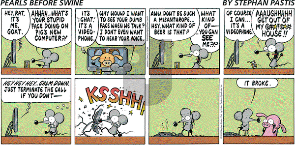 Pearls Before Swine on Sunday April 18, 2010 Comic Strip