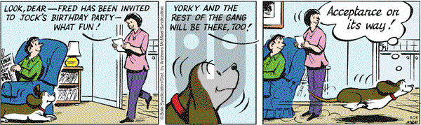 Fred Basset on Monday August 26, 2019 Comic Strip