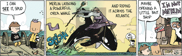 Wallace the Brave on Wednesday March 31, 2021 Comic Strip