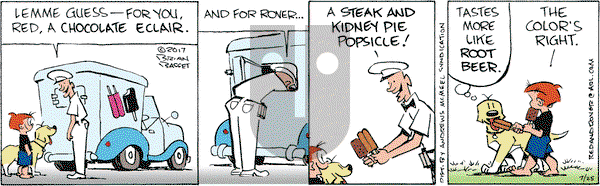 Red and Rover on Tuesday July 25, 2017 Comic Strip