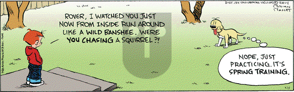Red and Rover on Wednesday March 5, 2014 Comic Strip
