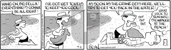 Drabble on Monday September 2, 2002 Comic Strip