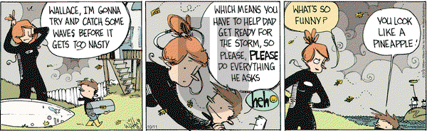 Wallace the Brave on Friday October 11, 2019 Comic Strip