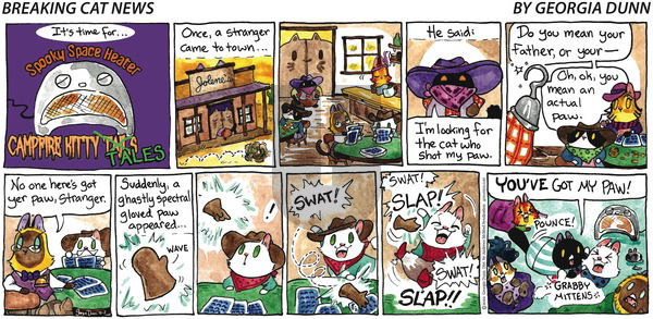Breaking Cat News - Sunday October 2, 2022 Comic Strip