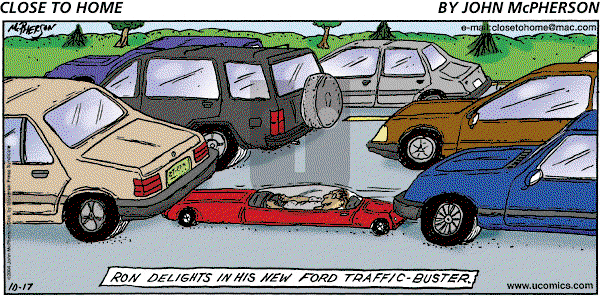 Close to Home on Saturday October 23, 2004 Comic Strip