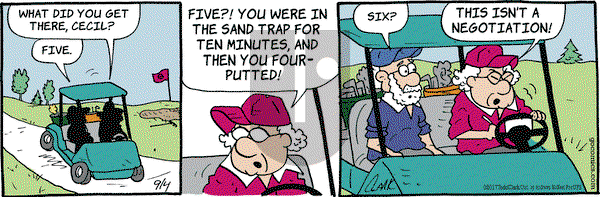 Lola on Monday September 4, 2017 Comic Strip