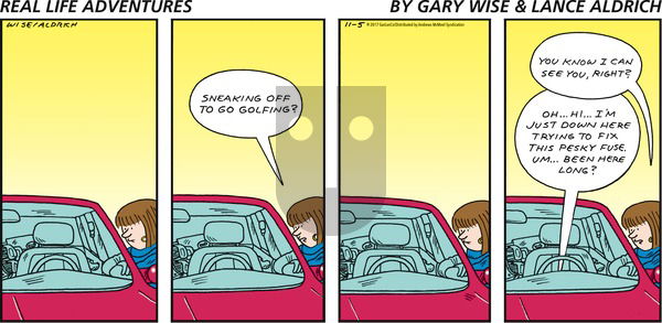 Real Life Adventures on Sunday November 5, 2017 Comic Strip