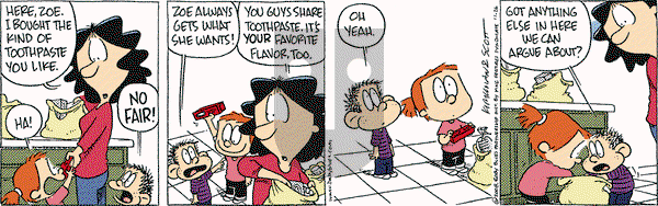 Baby Blues on Wednesday November 26, 2008 Comic Strip