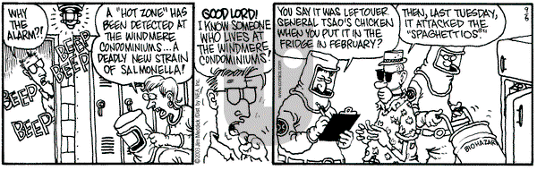 Monty on Saturday September 6, 2003 Comic Strip