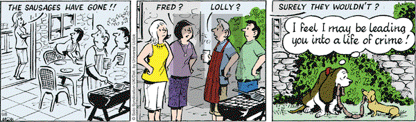 Fred Basset on Thursday September 8, 2016 Comic Strip