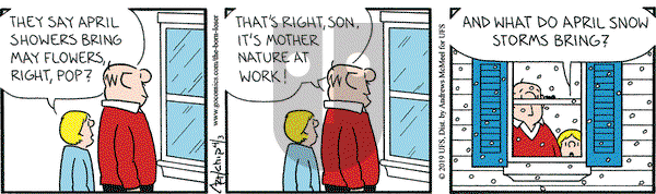 The Born Loser on Wednesday April 3, 2019 Comic Strip