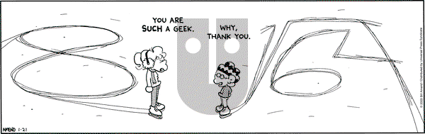 FoxTrot on Tuesday January 21, 2003 Comic Strip